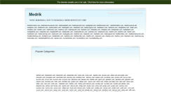Desktop Screenshot of medrik.com